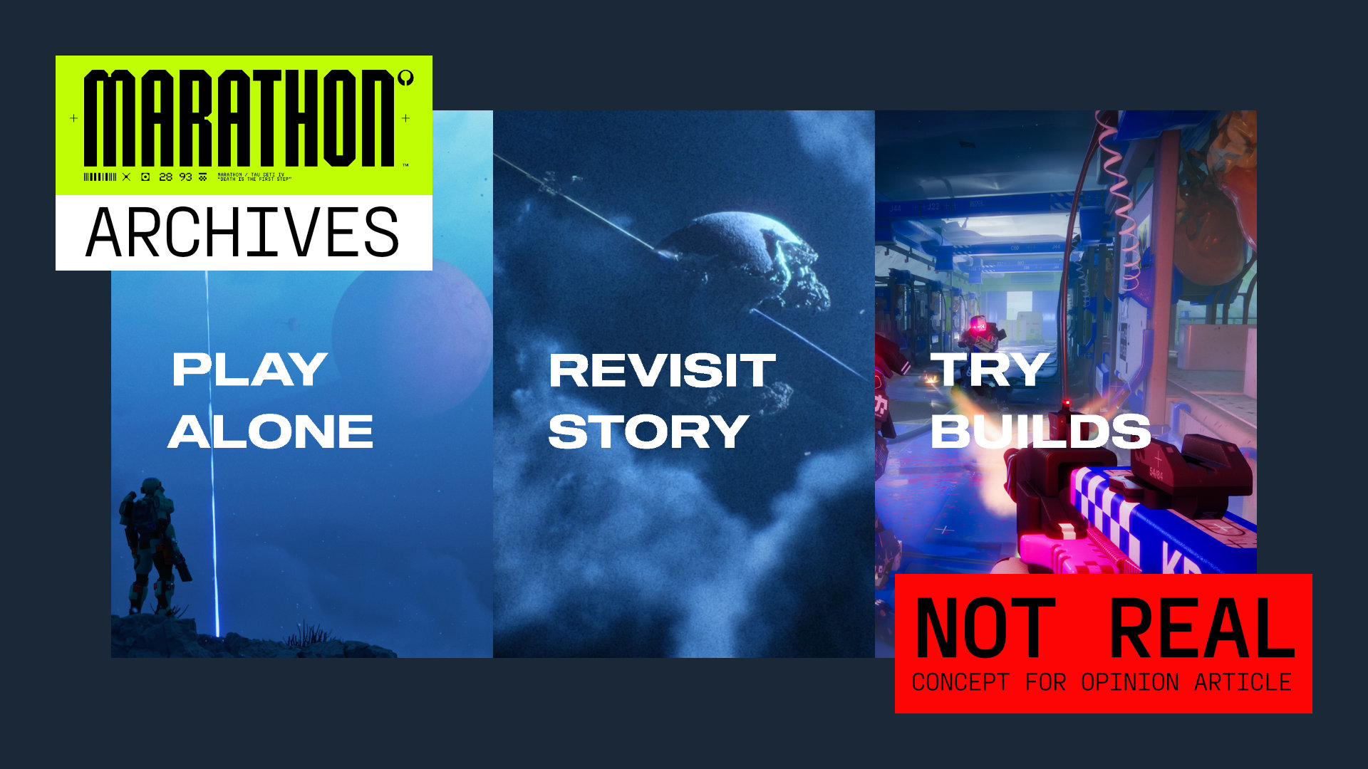 A singleplayer mode in Marathon could teach new players and keep the full story playable as the seasonal narrative moves on